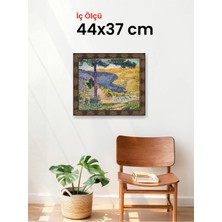 Hars Heritage Eskitme Kahverengi Çerçeve 44 x 37 cm Camlı