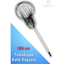 Darovik Teleskopik Balık Kepçesi 185 cm Balıkçı Kepçe