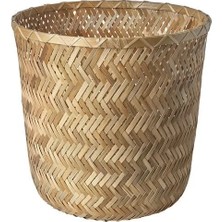 IKEA Klynnon Bambu Saksı , Bambu, 24 cm