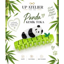 Up Atelier Sedefli Panda Kemik Toka 11CM