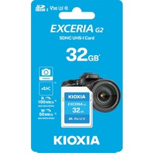 Excerıa G2 32GB Sdhc Hafıza Kartı – Uhs-I U3 V30 C10, 100MB/S Okuma, 50MB/S Yazma, 4K