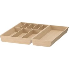 IKEA Uppdatera Çekmece Düzenleyici , Açık Bambu, 52X50 cm