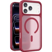 Nettech Apple iPhone 18 Pro Uyumlu Magsafe Arka Koruma Kılıf