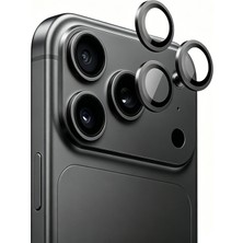 Epro Apple iPhone 18 Pro Max Uyumlu Safir Lens Kamera Cam Koruyucu