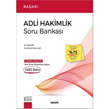 Seçkin Yayıncılık Başarı Adli Hakimlik Soru Bankası - Özge Şen, Ibrahim Burak Şen