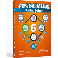Alkasaz Mozaik 6.sınıf Fasikül Defter Fen Blm