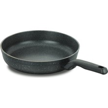 Korkmaz A1346 Ornella Granit Kaplamalı Düz Tava 26 x 5,5 cm Yapışmaz Taban Özelliği ile