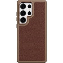 Nettech Samsung Galaxy S23 Ultra Uyumlu NT-N121 Deri Arka Koruma Kılıf