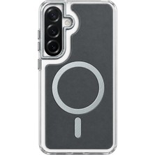 Nettech Samsung Galaxy S25 Fe Uyumlu NT-N120 Deri Arka Koruma Kılıf