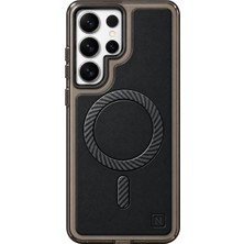 Nettech Samsung Galaxy S25 Ultra Uyumlu NT-N120 Deri Arka Koruma Kılıf