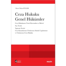 Seçkin Yayıncılık Ceza Hukuku Genel Hükümler - Murat Volkan Dülger