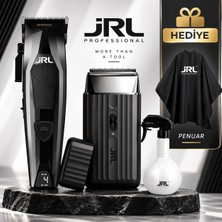 Jrl Diamante Profesyonel Saç Sakal Tıraş Makinesi ve Jrl Onyx Shaver Hediyeli Set
