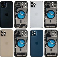 TeknoKapsül iPhone 12 Pro Max Full Dolu Kasa (Beyaz)