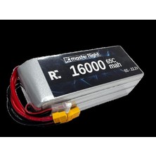 Master Flight Masterflight 22,2V Li-Po Pil 16000MAH 65C 6s Lityum Polymer