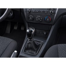 Keyron Hyundai I30 Vites Topuzu 2008-2012  Arası Uyumludur Deri Kaplama  Siyah Şema