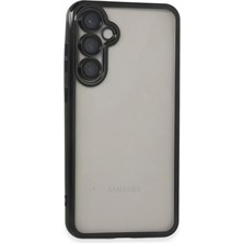 Ny Joy Samsung Galaxy S23 Fe Uyumlu Kılıf Lensli Silikon - Siyah