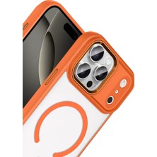 Ny Joy Joko Apple iPhone 17 Pro Max Uyumlu Terea Magsafe Kapak - Turuncu