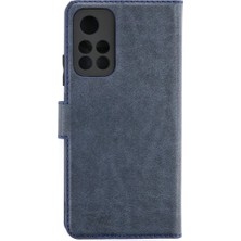 Ny Joy Xiaomi Redmi Note 11T Uyumlu Kılıf Trend S Plus Kapaklı Kılıf - Lacivert