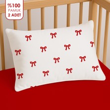 Lief Home %100 Pamuklu Bebek Yastık Kılıfı | 35X45 ( 2 Adet )