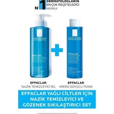 La Roche Posay Effaclar Yağlı Ciltler Için Nazik Temizleyici ve Gözenek Sıkılaştırıcı Set