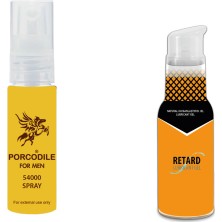 Ny Joy Porcodile Spray 20 cc + Retard Glide Jel