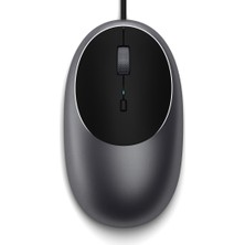 Satechi C1 Kablolu Mouse Uzay Grisi St-Awucmm