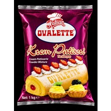 Ovalette Krem Patizeri Toz Karışım 1 Kg – Pastacı Kreması ve Dolgu Kreması