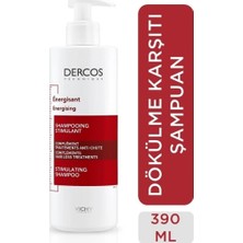 Dercos Energy+ 400 ml Saç Dökülmesine Karşı Şampuan (Pompasız)