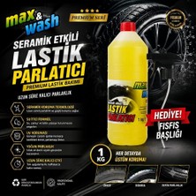 Max&Wash 1 kg Premium Seramik Etkili Lastik Parlatıcı – Islak Görünüm, Derin Parlaklık & Uzun Süreli Etki