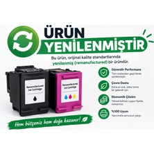 HP 652 Siyah ve Renkli 2'li Set Kartuş ( Yenilenmiş Üründür )