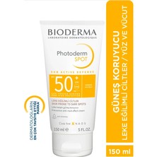 Bioderma Photoderm Spot SPF50+ Yüksek Korumalı Yüz ve Vücut Güneş Kremi 150 ml