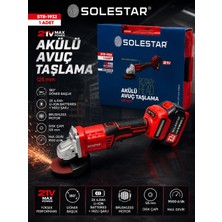 Solestar Akülü Avuç Taşlama 125MM