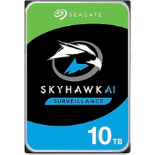 Kaia Life Seagate Skyhawk Aı, ST10000VE001, 3.5", 10TB, 256MB, 7200RPM, Güvenlik, HDD