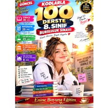 Enine Boyuna Eğitim Kodlarla 100 Derste 8. Sınıf Bursluluk Sınavı – Güncel Konu Anlatımlı Hazırlık Kitabı