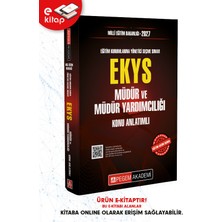 Pegem Akademi Yayıncılık 2027 Ekys Meb Müdür ve Müdür Yardımcılığı Konu Anlatımlı E-Kitap