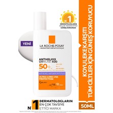 La Roche Posay Anthelios Uvmune 400 Anti-Dark Spots Fluid Koyu Leke Karşıtı SPF50 Yüz Güneş Kremi 50 ml