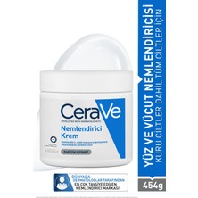 Cerave Kuru Ciltler Için Seramid & Hyalüronik Asit Içeren Nemlendirici Krem 454 gr