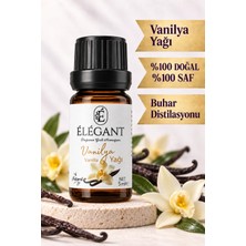 Elegant Vanilya Yağı 5 ml - %100 Saf ve Doğal - Aromaterapi, Uçucu Bitkisel Yağ