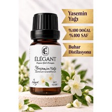 Elegant Yasemin Yağı 10 ml - %100 Saf ve Doğal - Aromaterapi, Uçucu Bitkisel Yağ