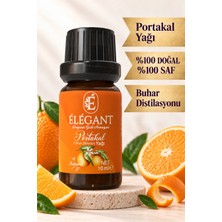 Elegant Portakal Yağı 10 ml - %100 Saf, %100 Doğal – Aromaterapi Için Buhar Distilasyonu