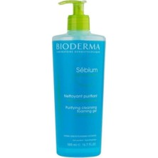 Bioderma Sebium Karma, Yağlı ve Akne Eğilimli Ciltler , Siyah Nokta Karşıtı Yüz Temizleme Jeli 500 ml