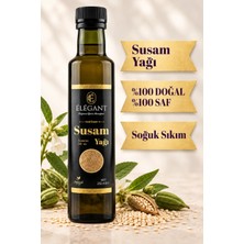 Elegant Susam Yağı 250 ml - %100 Saf ve Doğal - Soğuk Sıkım