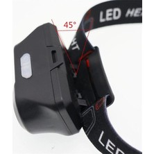 Br T200 T6 + Cob LED Şarjlı Kafa Feneri
