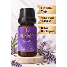 Elegant Lavanta Yağı 10 ml - %100 Saf Ve Doğal - Aromaterapi, Esansiyel, Bitkisel Uçucu Yağ