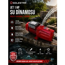 Solestar Jet 1 Hp Su Pompası