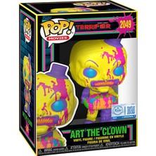 Funko Pop Funko Terrifier Art The Clown With Head (Blacklight) Retail Exclusive 2049