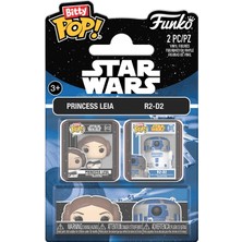 Funko Pop Bitty Pop! Princess Leia & R2-D2 2-Pack Star Wars