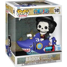 Funko Pop Funko One Piece Pop! Rides Deluxe Brook With Shark Submerge 141