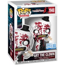 Funko Pop Terrıfier 3 Art The Clown With Knife (Bloody) 1948
