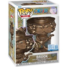 Funko Pop Funko One Piece Plus Brook Statue (Bronze) With Pop! Protector  2215